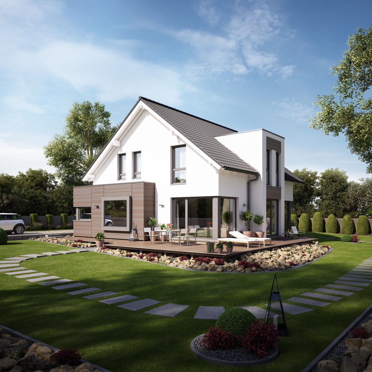 großzügig wohnen und das noch angenehmer Nachbarschaft