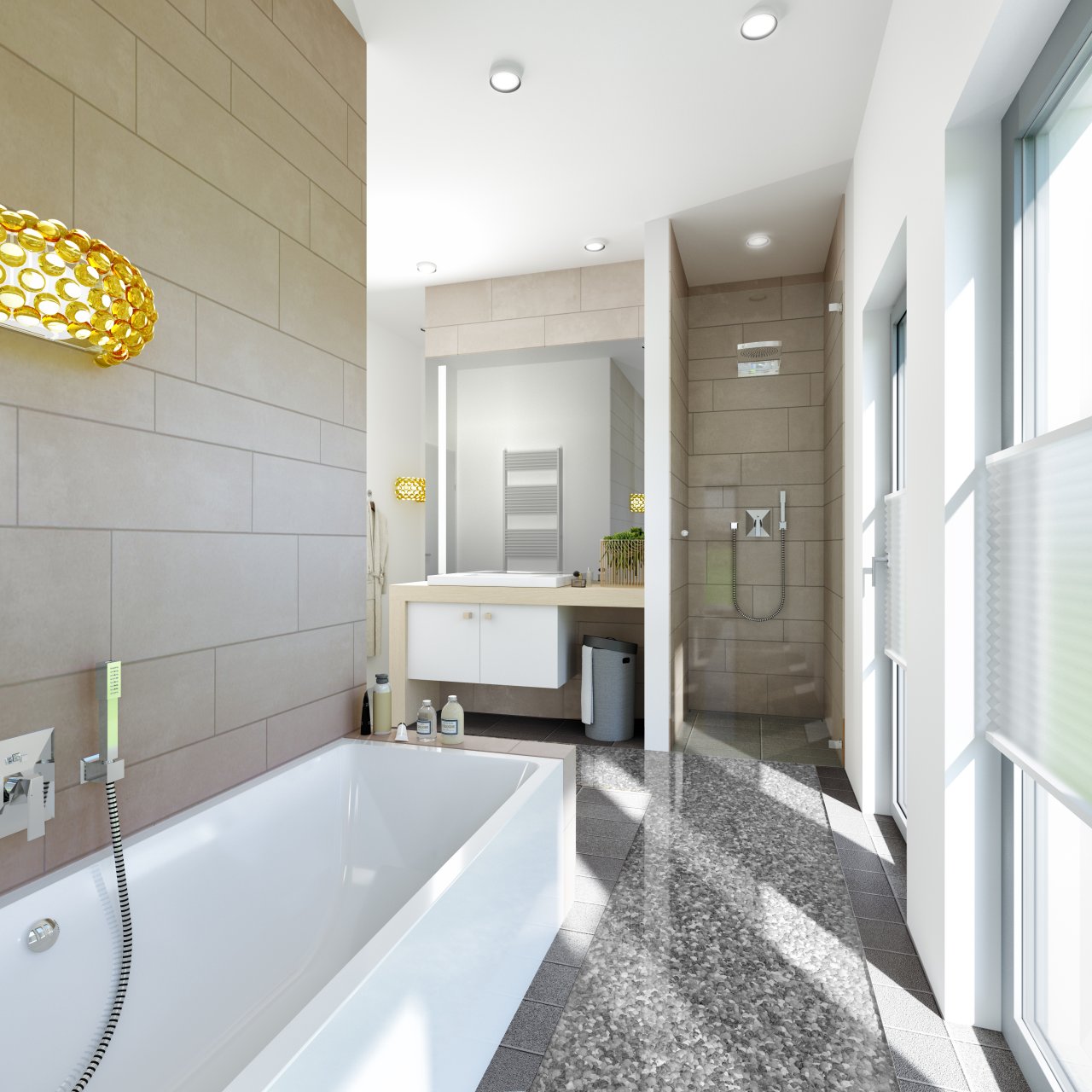 großzügig wohnen und das noch angenehmer Nachbarschaft