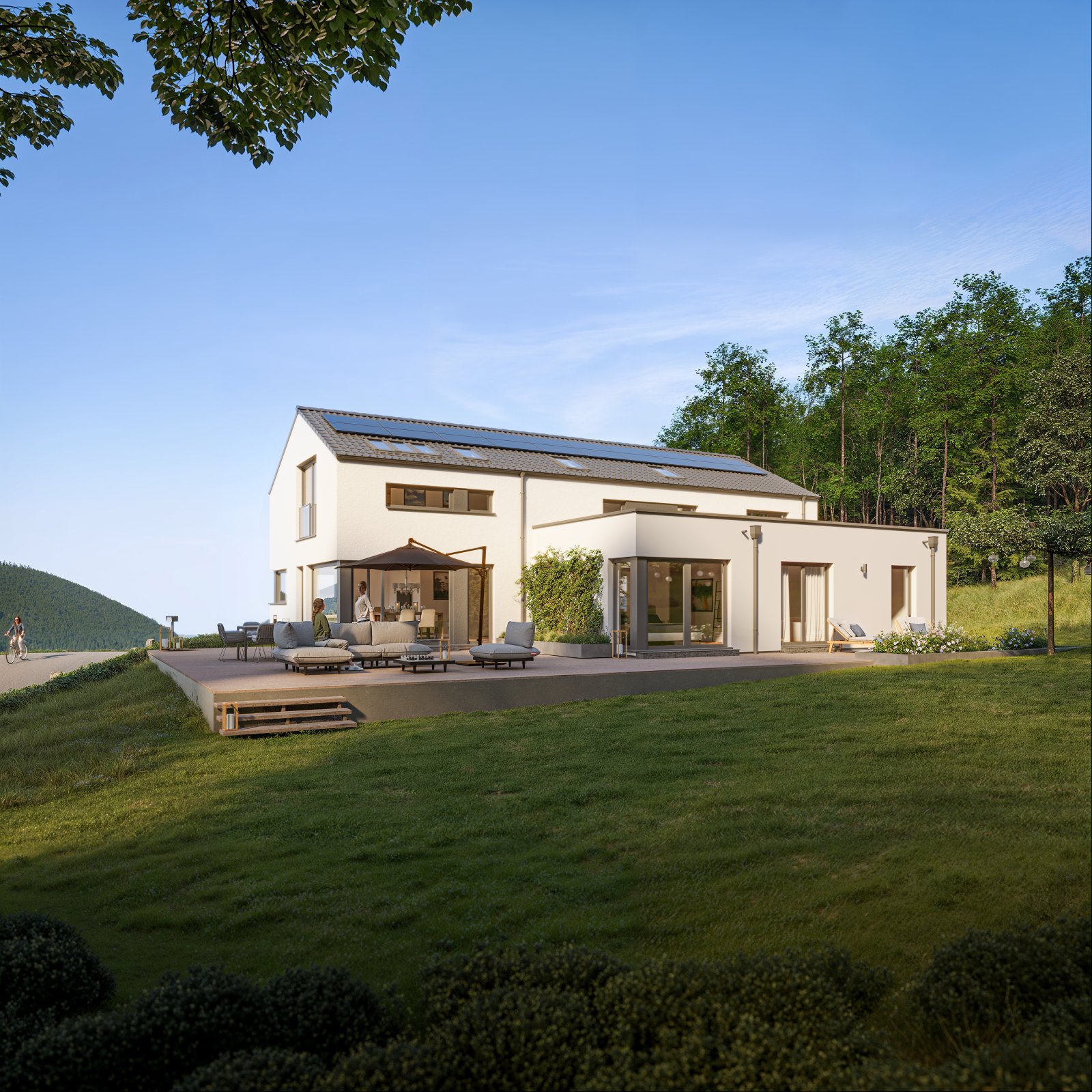 2 Familien unter einem Dach - und das Ganze total durchdacht!!  ;-)