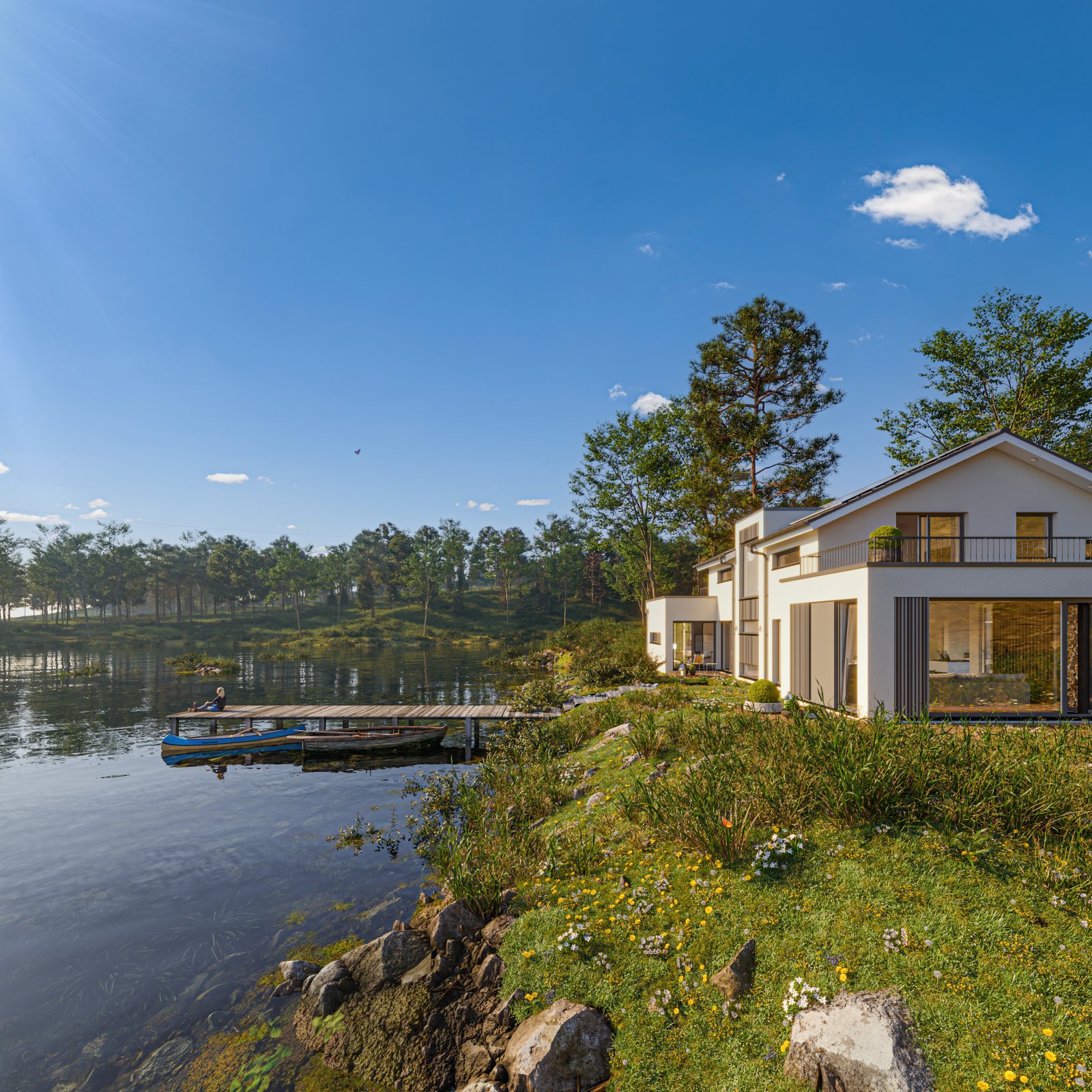 exklusives Wohnen mit Weitblick - großzügig Leben mit BIEN ZENKER