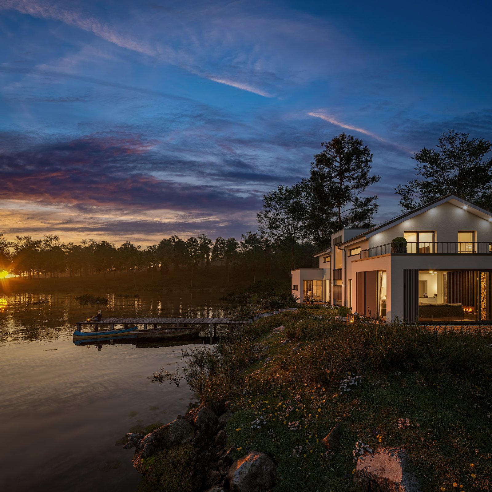 exklusives Wohnen mit Weitblick - großzügig Leben mit BIEN ZENKER