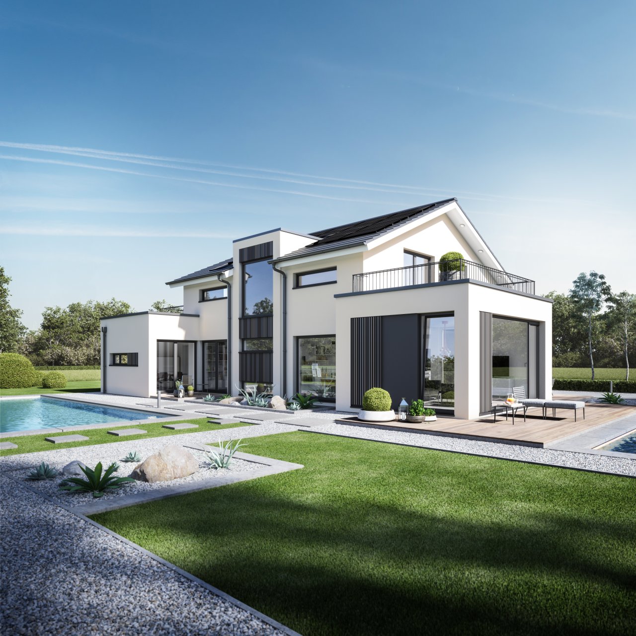 exklusives Wohnen mit Weitblick - großzügig Leben mit BIEN ZENKER