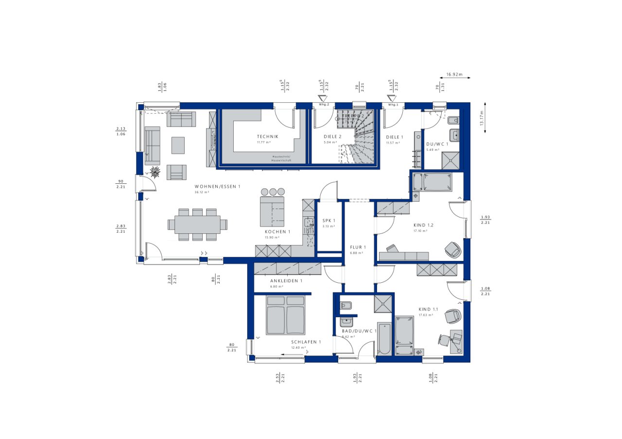 Grundriss EG Grundriss EG